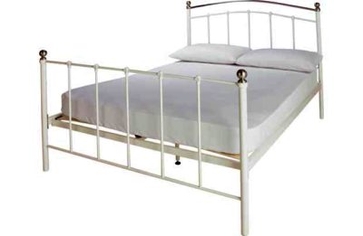 Witon Kingsize Bed Frame - Ivory